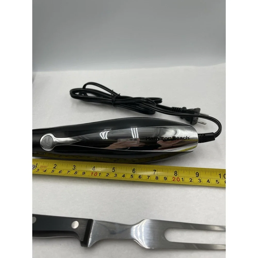 HAMILTON‎ BEACH Classic Chrome Electric Knife & Fork 74275